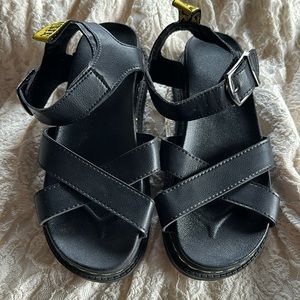 Vegan leather Doc Marten look-alike